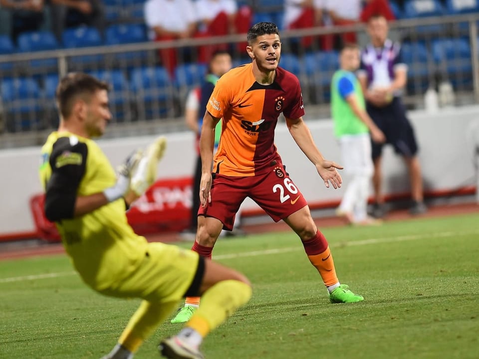 Milot Rashica in einem Spiel von Galatasaray Istanbul.