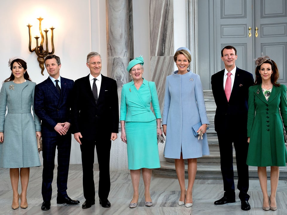 Familienfoto Königsfamilie Belgien