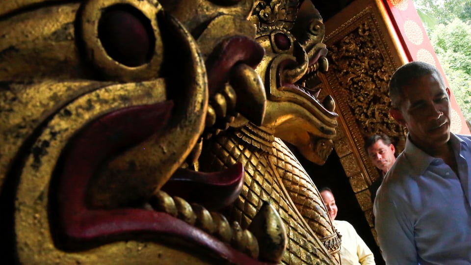 Tempelanlage Laos
