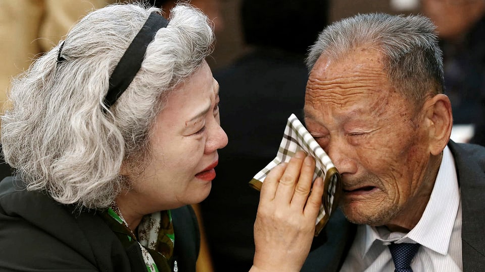 Korea: Kurzes Wiedersehen nach 60 Jahren Trennung