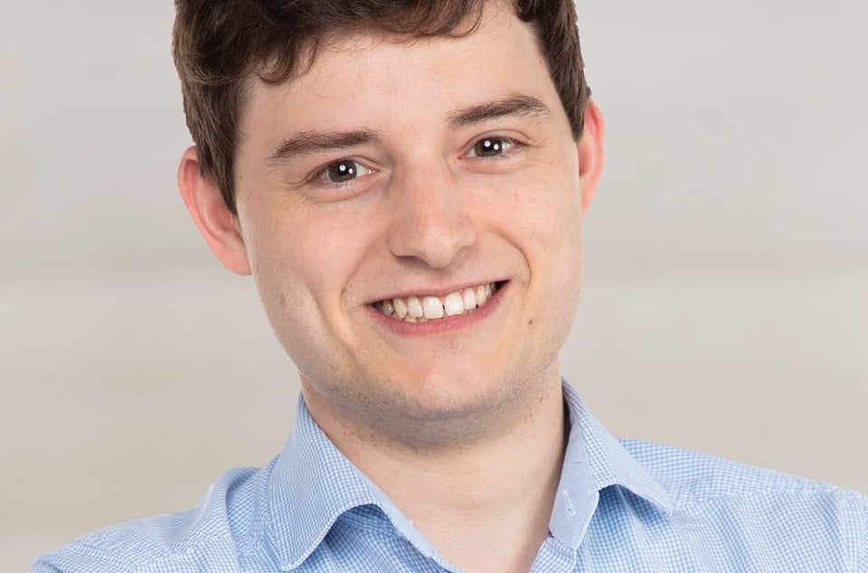 Benjamin Fischer, Präsident der jungen SVP.