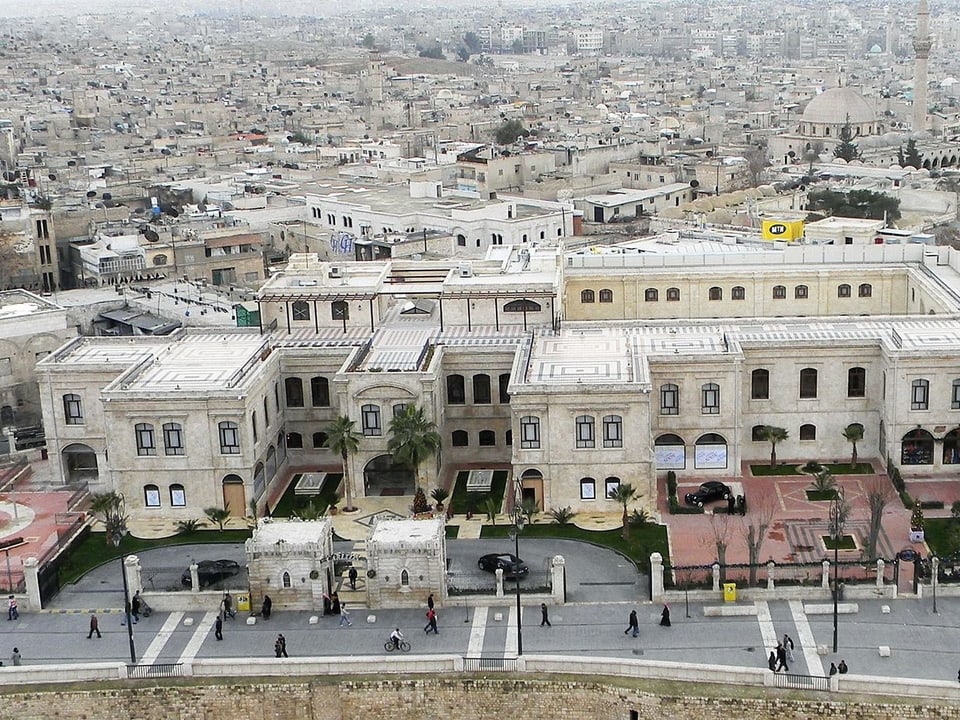 Das Carlton Hotel in Aleppo.