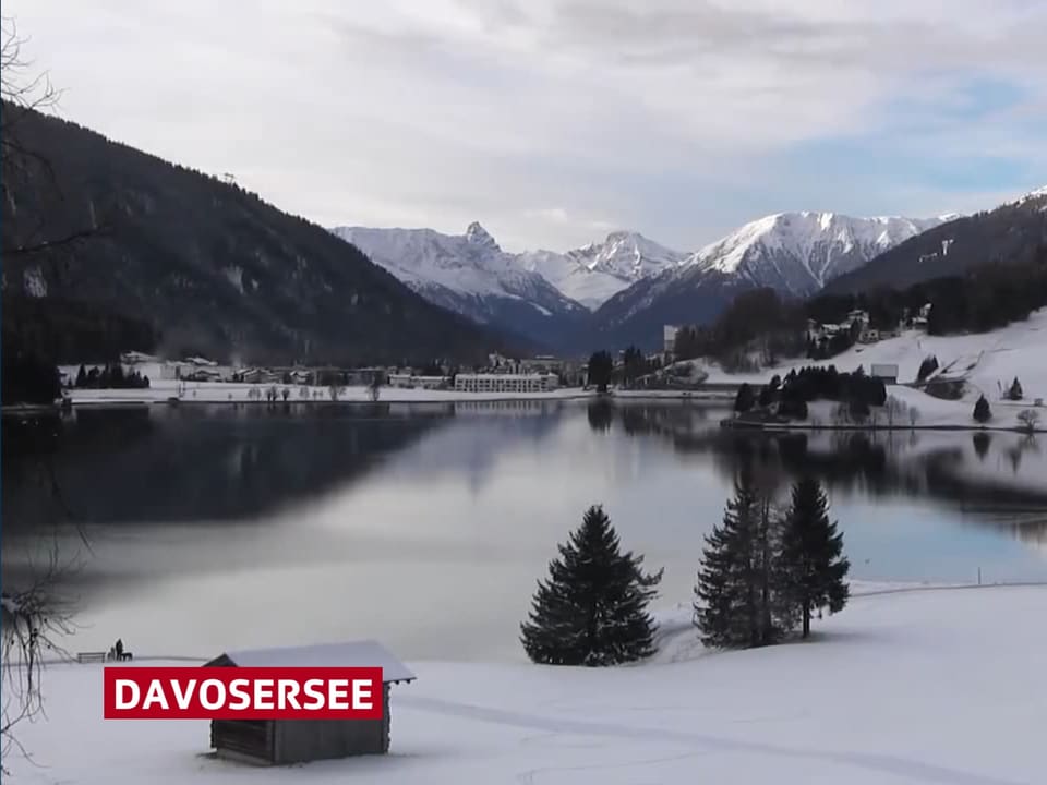 Blick auf den Davosersee.