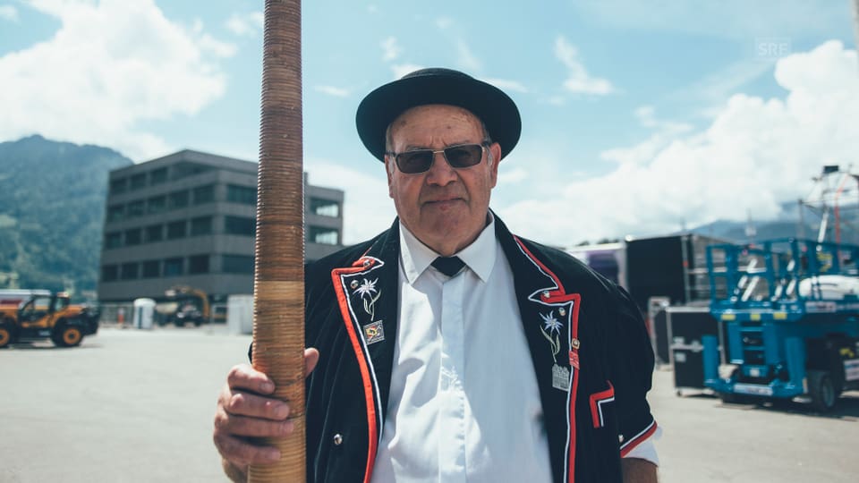 Fritz und sein Alphorn