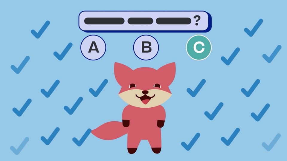 Beispieldarstellung der Lernsoftware mit dem Fuchs «Vulpy»