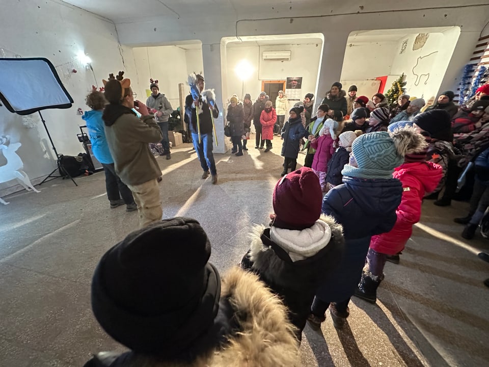 Psychologisches Kinderfest in Isjum