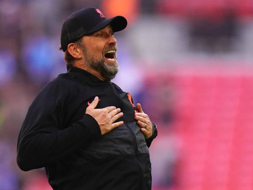 Agieren zurzeit mit breiter Brust Jürgen Klopp schreit