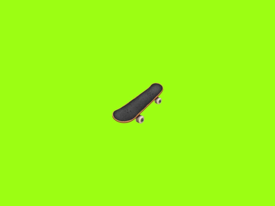 Skateboard-Emoji