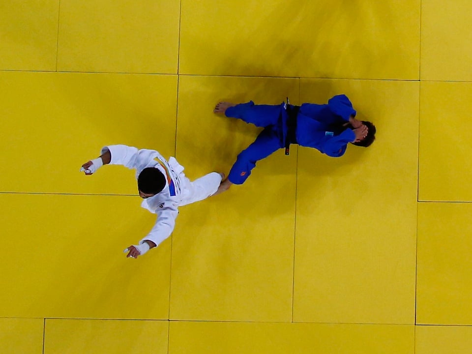 Judokampf in Rio.