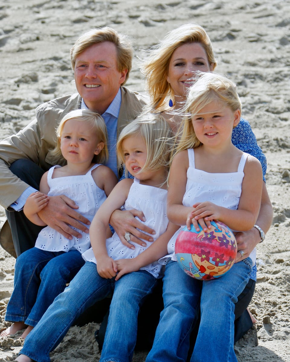 Prinz Willem und seine Familie