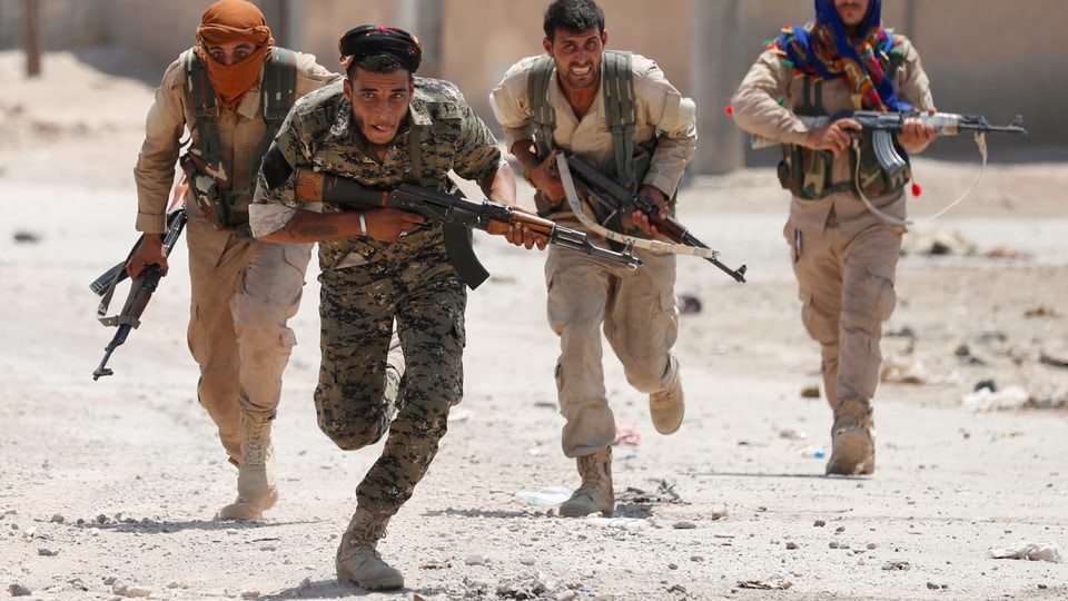 YPG-Kämpfer in Rakka