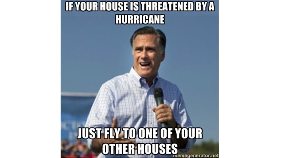 US-Politiker Mitt Romney ist Motiv eines Internet-Mems.