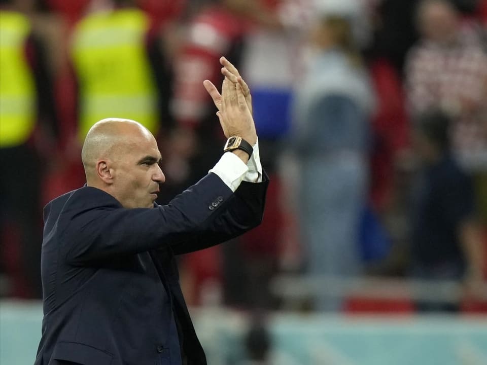Nicht mehr Belgiens Nati-Coach Roberto Martinez.