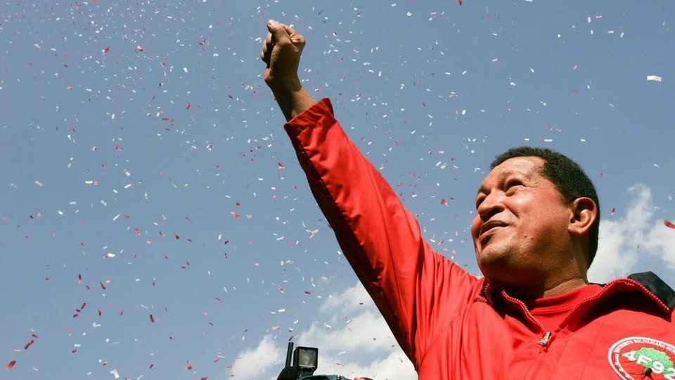 Hugo Chavez 2010 in Caracas