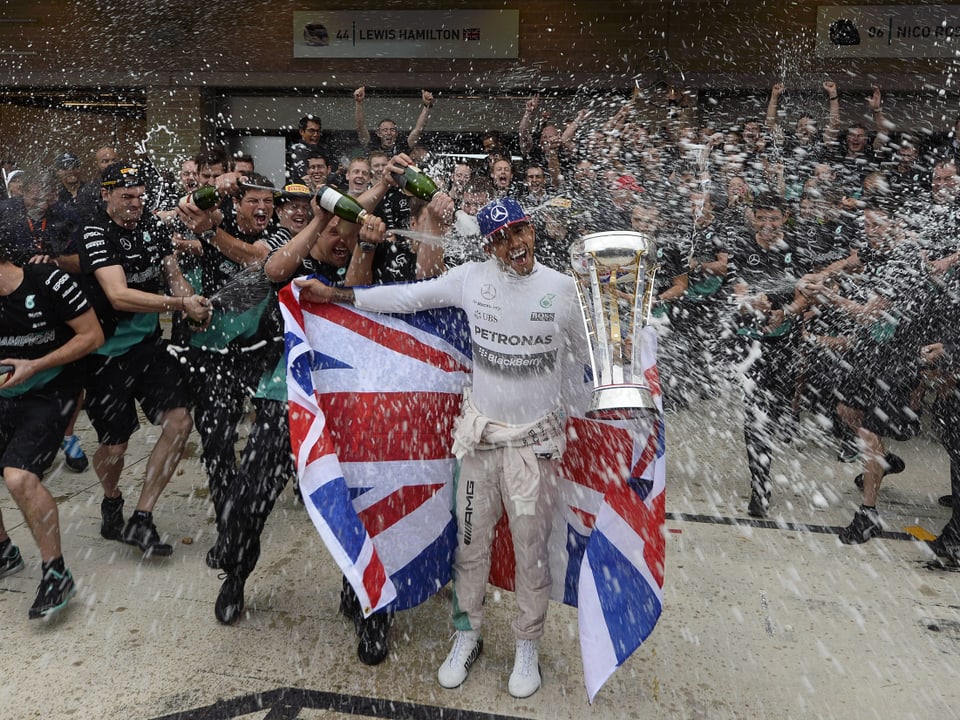 Hamilton wird zum dritten Mal Weltmeister