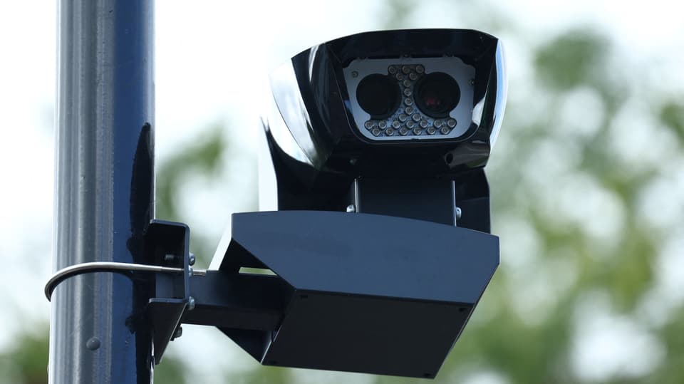 Kamera zur Überwachung des Verkehrs