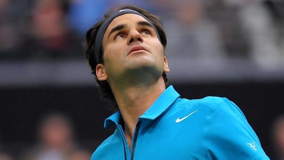 Roger Federer will seine weisse Weste auch gegen Thiemo de Bakker wahren.