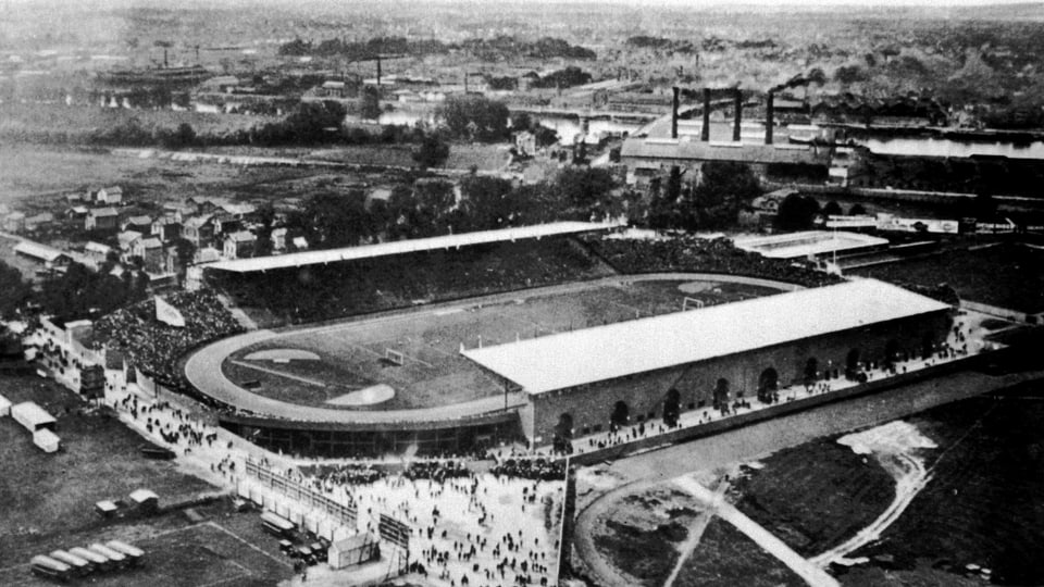 Das Olympiastadion von Paris 1924