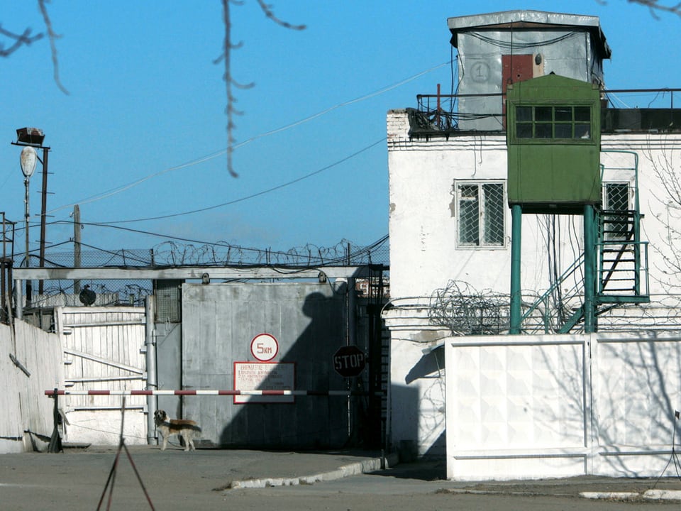 Das Gefängnis in Sibirien, wo Chodorowski inhaftiert war.