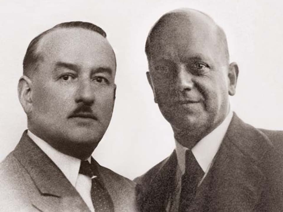 Portrait von William Baume und Paul Mercier