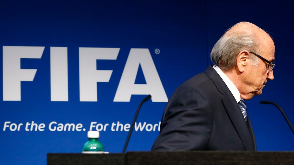 Joseph Blatter tritt zurück