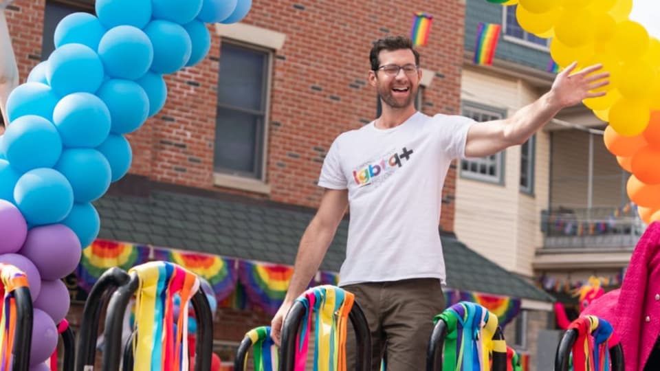 Der Kopf hinter «Bros» und auch dessen Gesicht: Billy Eichner, Autor, Regisseur und Hauptdarsteller in Personalunion.