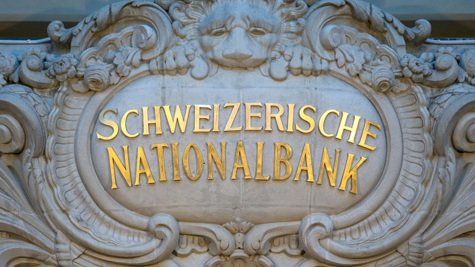 Emblem der Schweizerischen Nationalbank. 