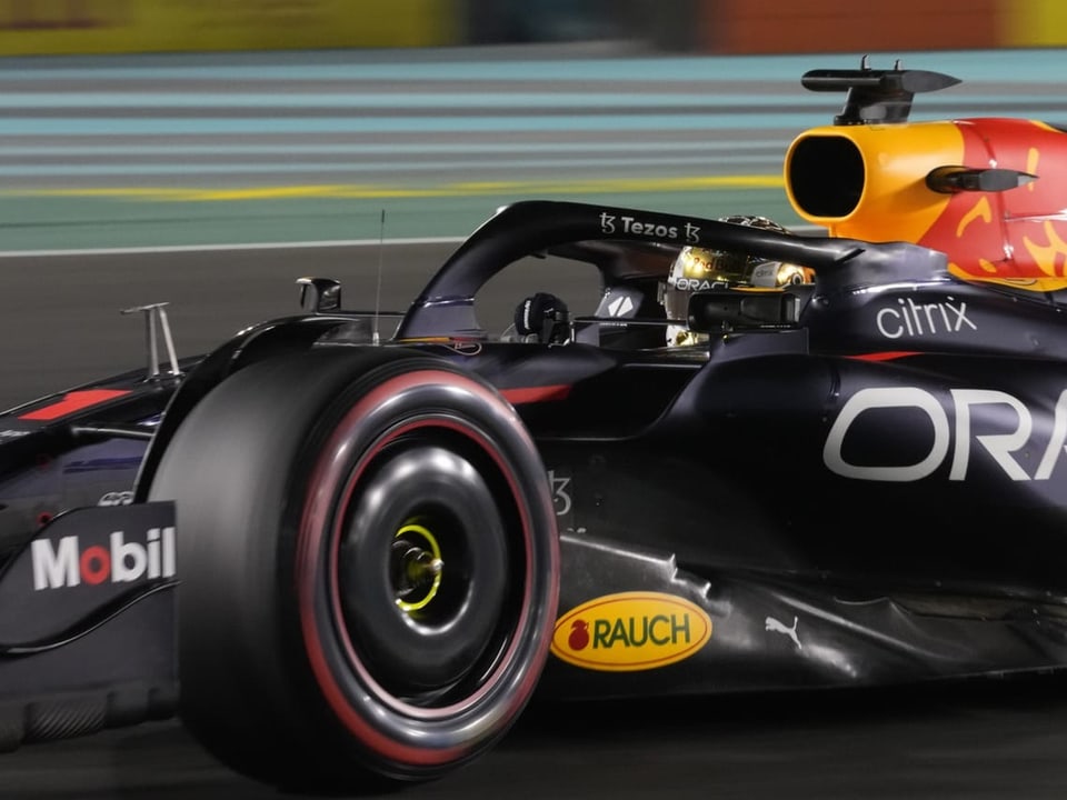 In Abu Dhabi auf Pole Max Verstappen.