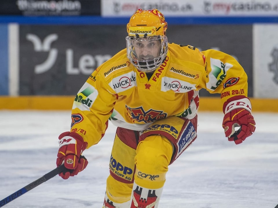 Von ihm werden Tore gefordert Luca Cunti
