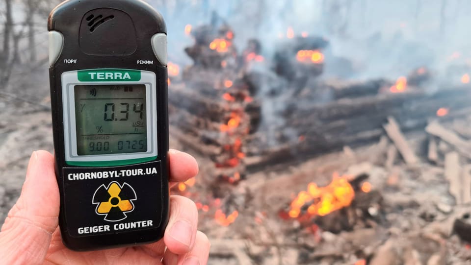 Tschernobyls Wälder brennen immer noch