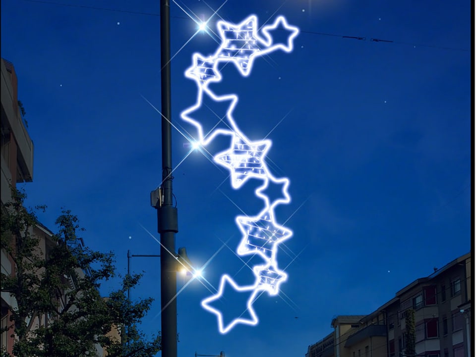 Weihnachtsbeleuchtung Sterne