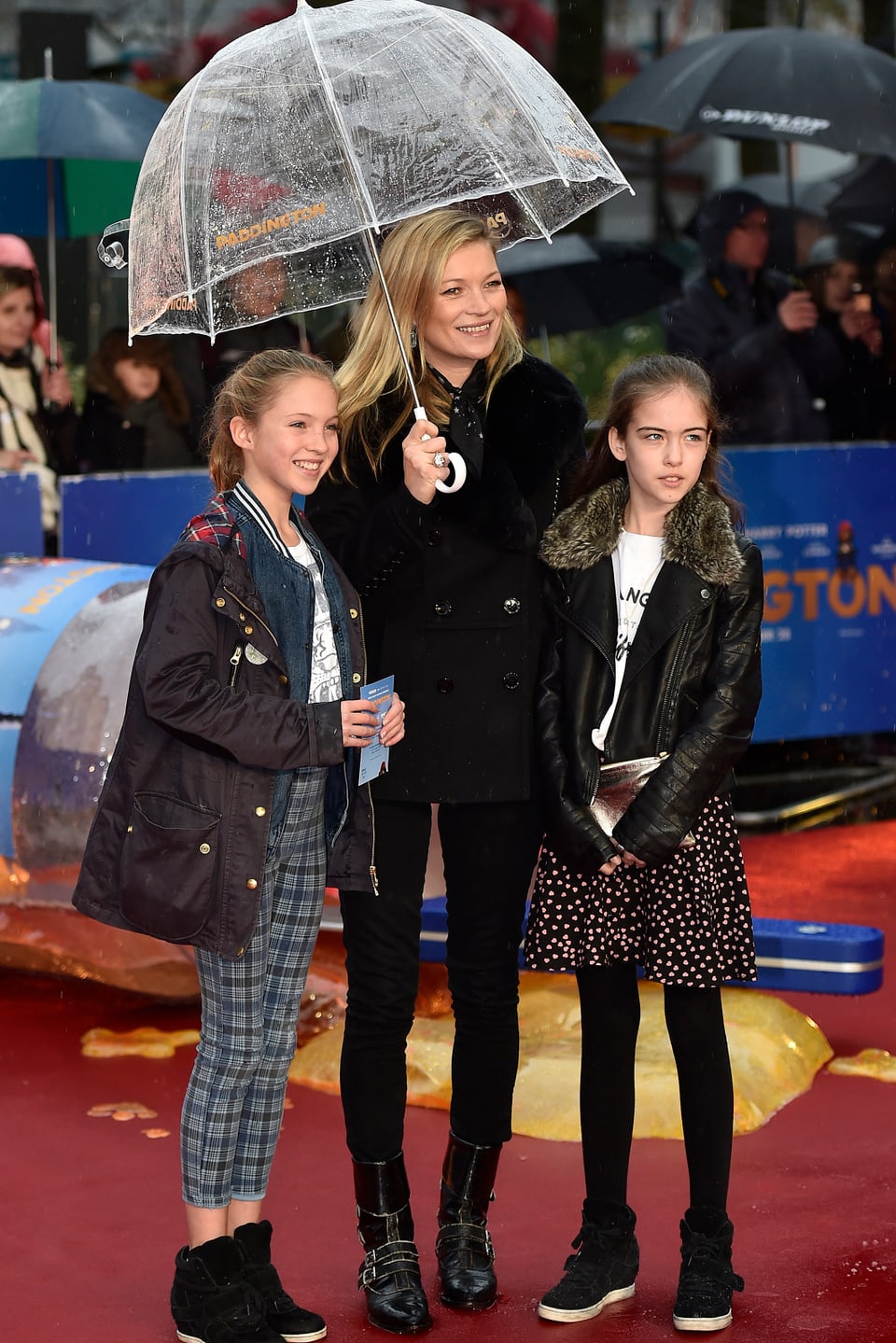2014 besucht Lila zusammen mit Mama und einer Freundin die Premiere des Films «Paddington» in London. 