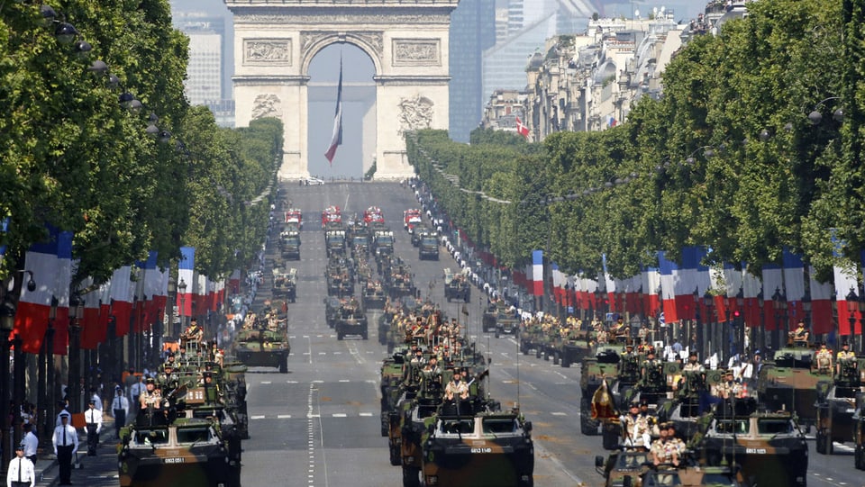 International Quatorze Juillet Vive la France News SRF