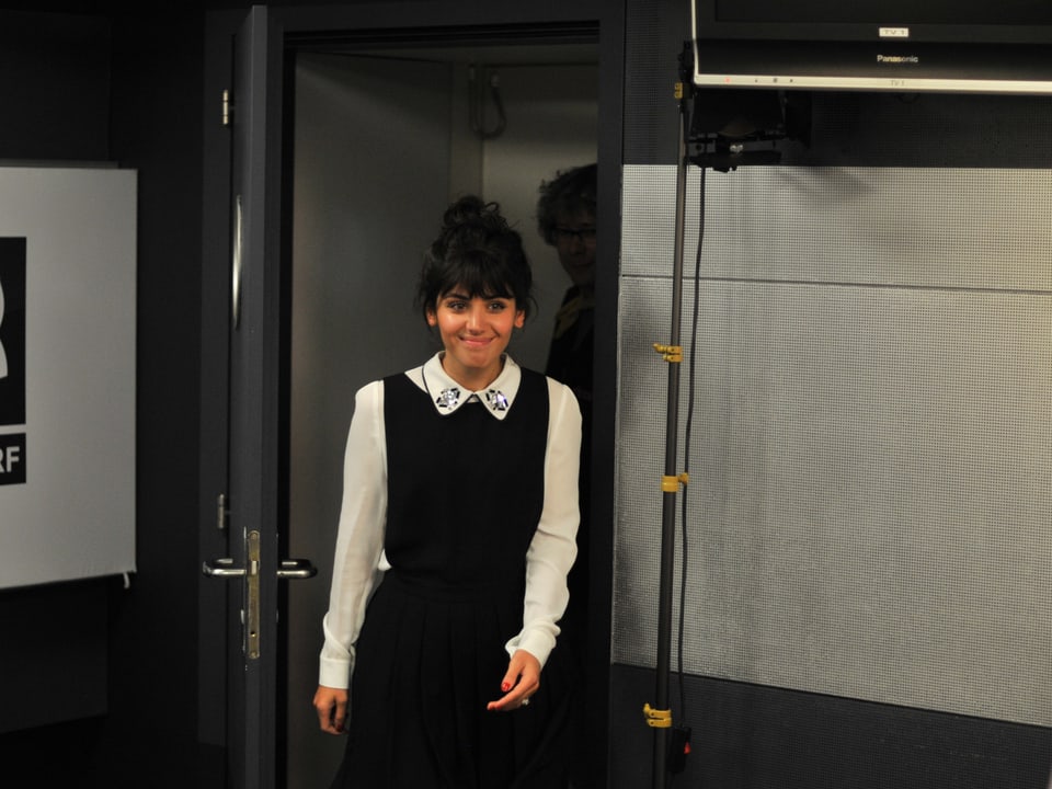 Und dann kommt Katie Melua ins Studio.