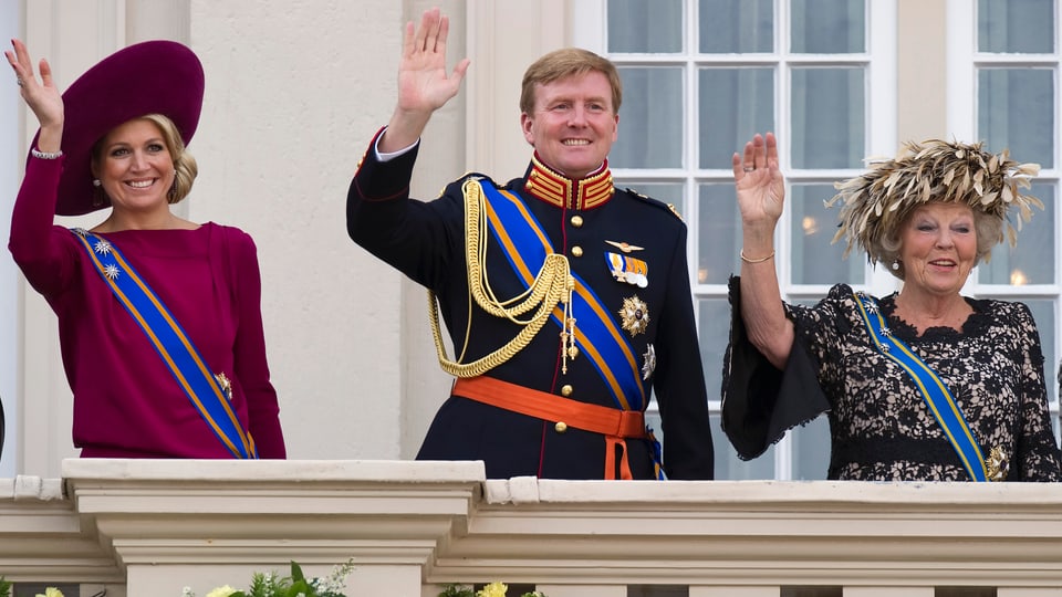 Maxima, Prinz Willem-Alexander, Königin Beatrix