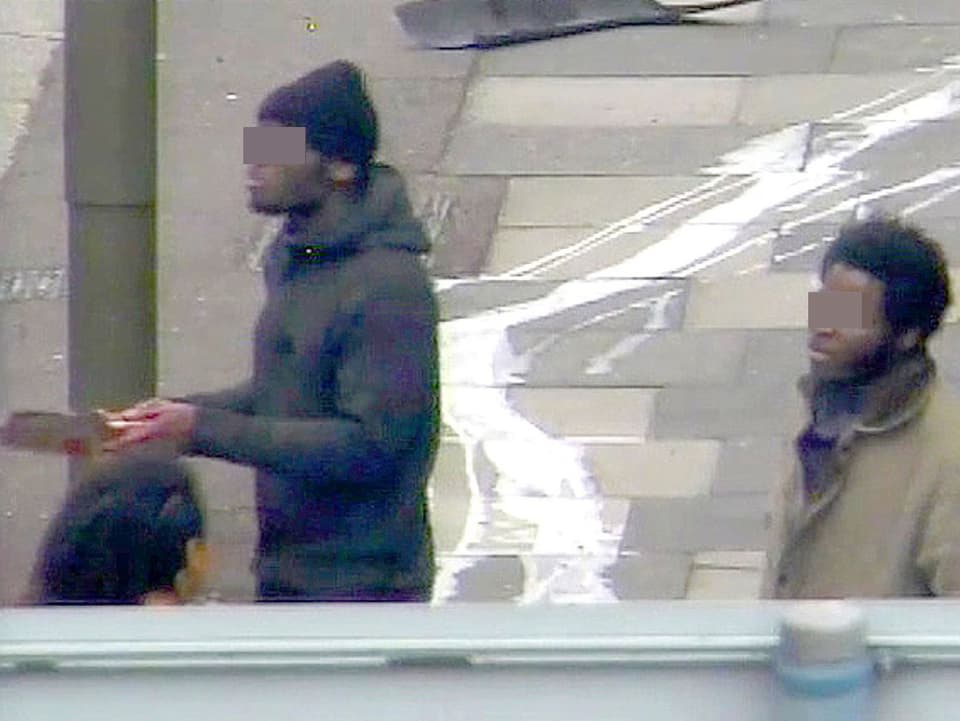 Terroristen in London.