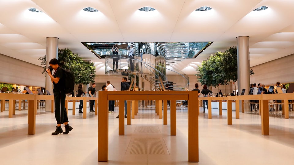 Ein Apple Store in New York.