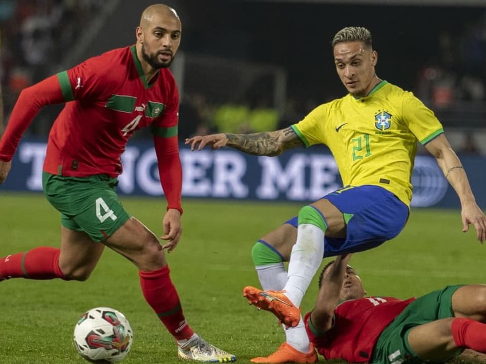 Marokko düpiert Brasilien.
