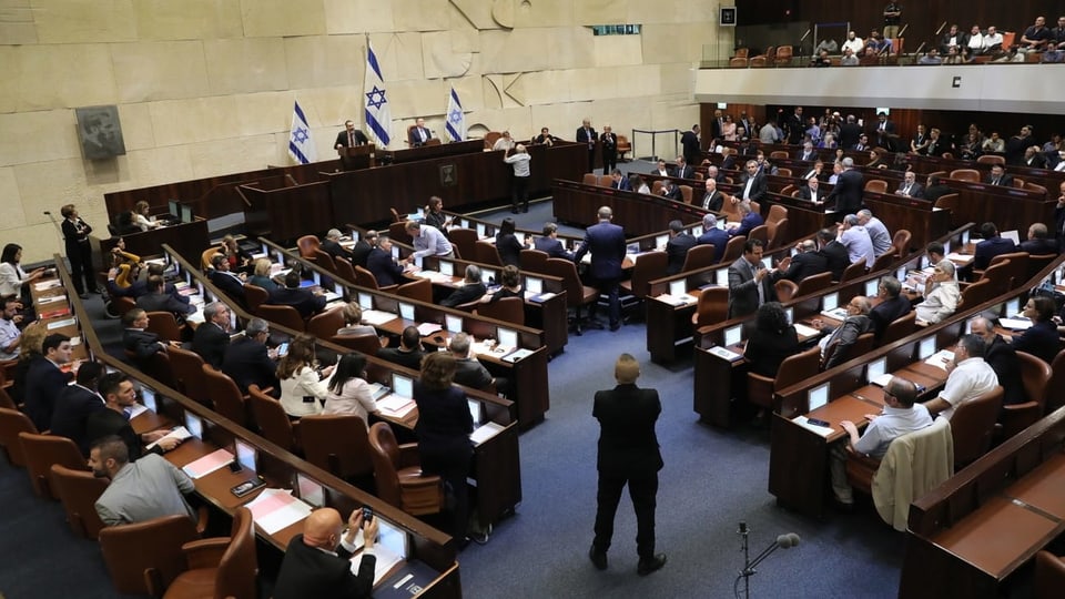 Israels Parlament stimmt erneut für Neuwahlen