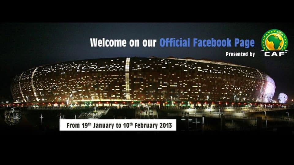 Der Facebook-Auftritt des afrikanischen Fussballverbandes.