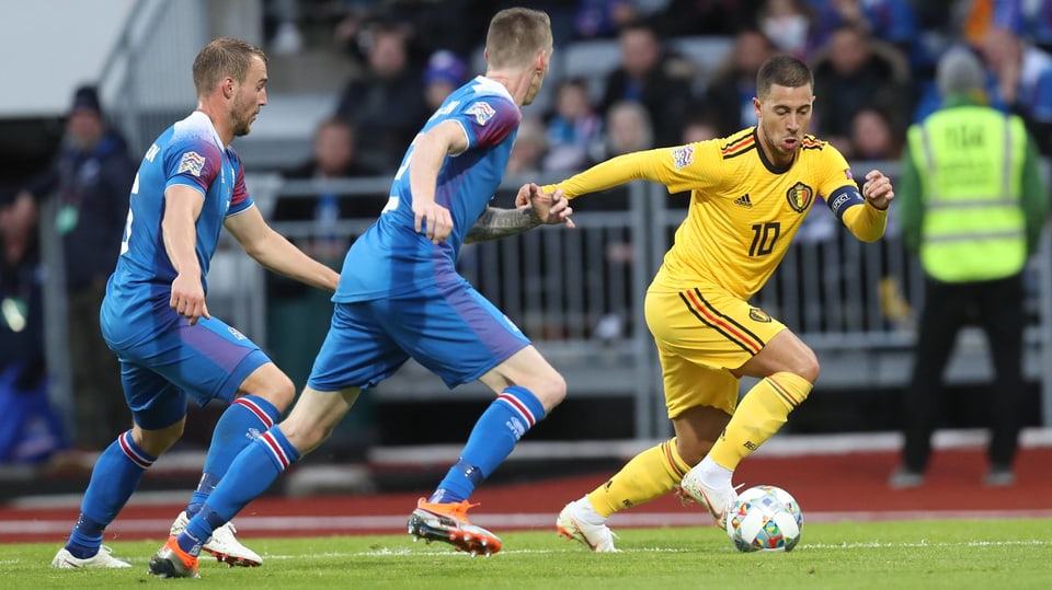 Belgien Gegen Island