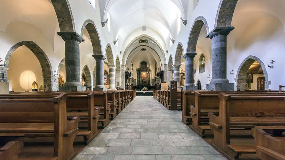 Die Basilika der Abtei Saint-Maurice.