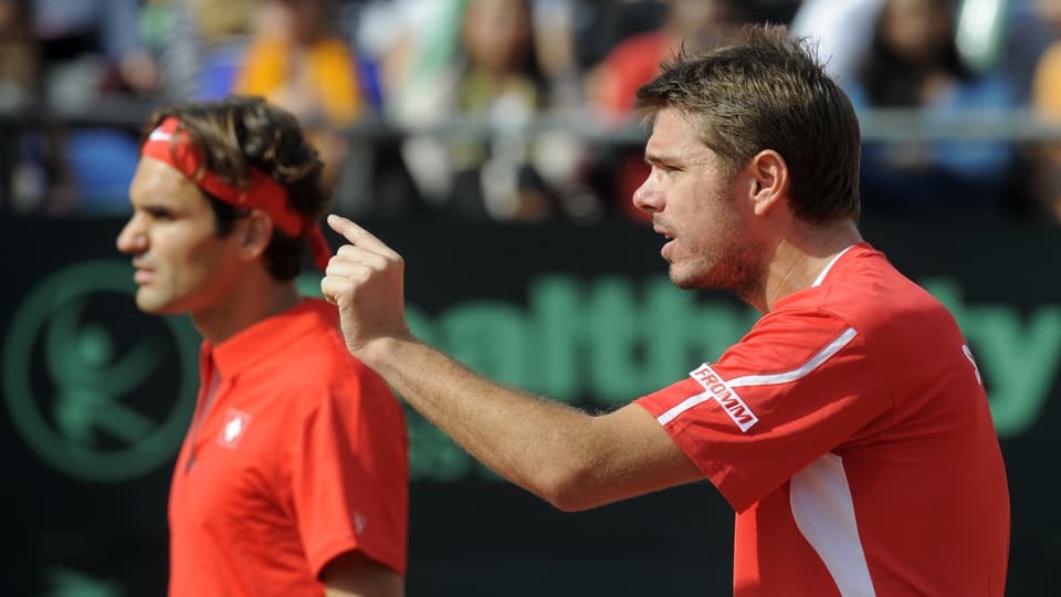 Roger Federer und Stanislas Wawrinka sind in Runde 1 spielfrei.