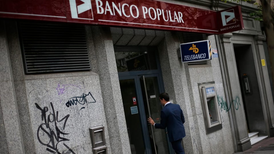 Banco-Popular-Filiale 2013 in Madrid