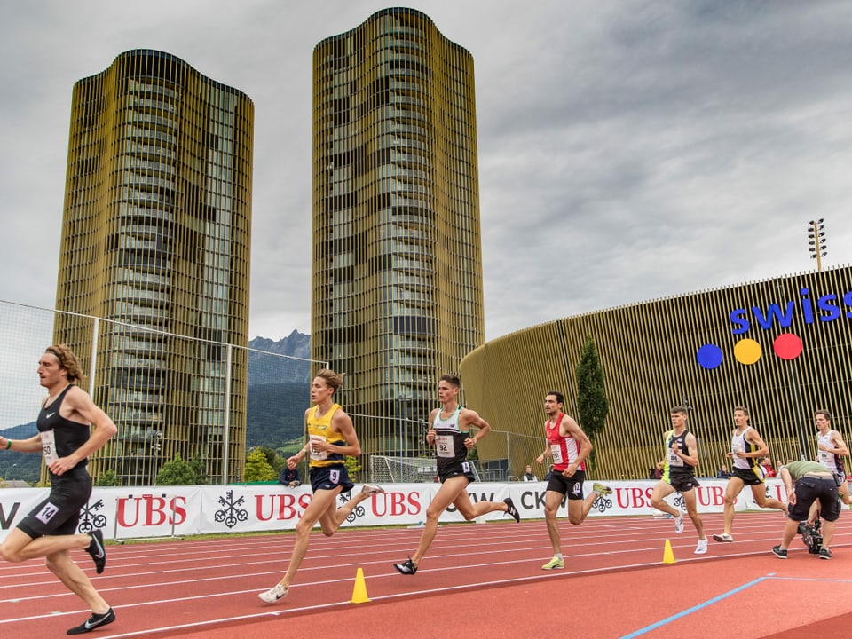 Das Meeting «Spitzen Leichtathletik Luzern».