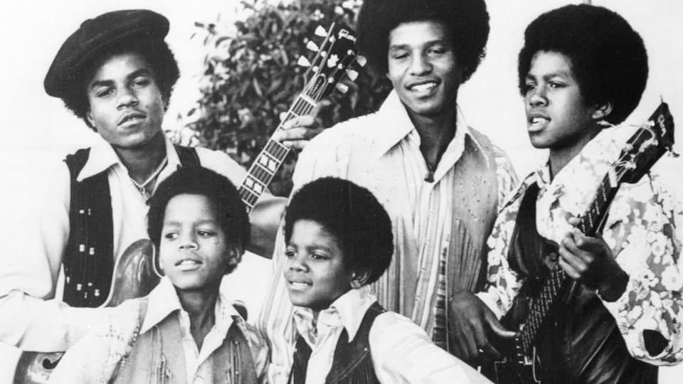 Die Jackson 5 auf einem undatierten Foto Foto der Jackson 5