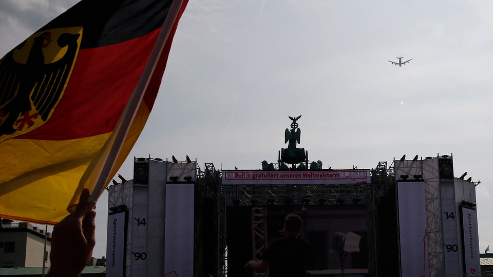 Das Brandenburger Tor in neuem Kleid.