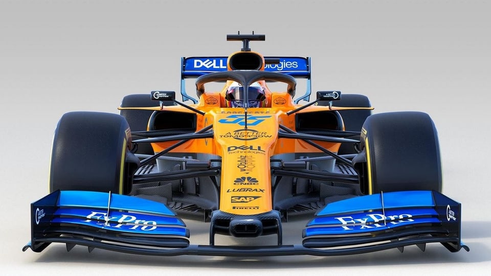 Das neue Auto von McLaren.