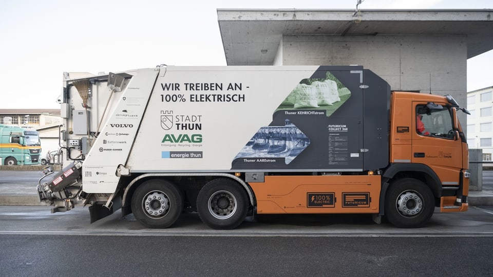 Müllabfuhr-Lastwagen