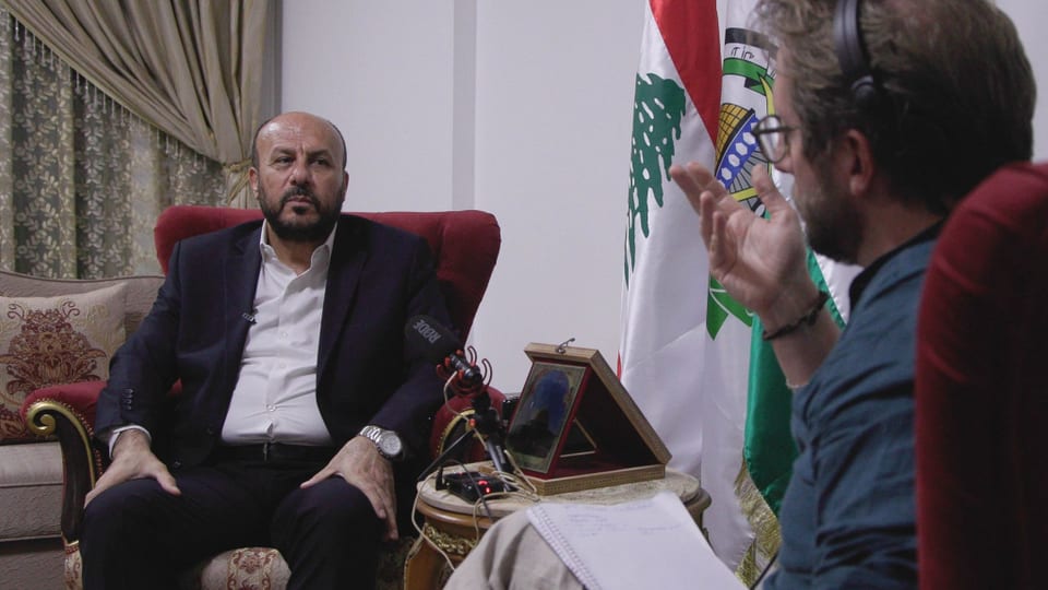 Ahmad Abdelhadi, der Vertreter der Hamas in Libanon